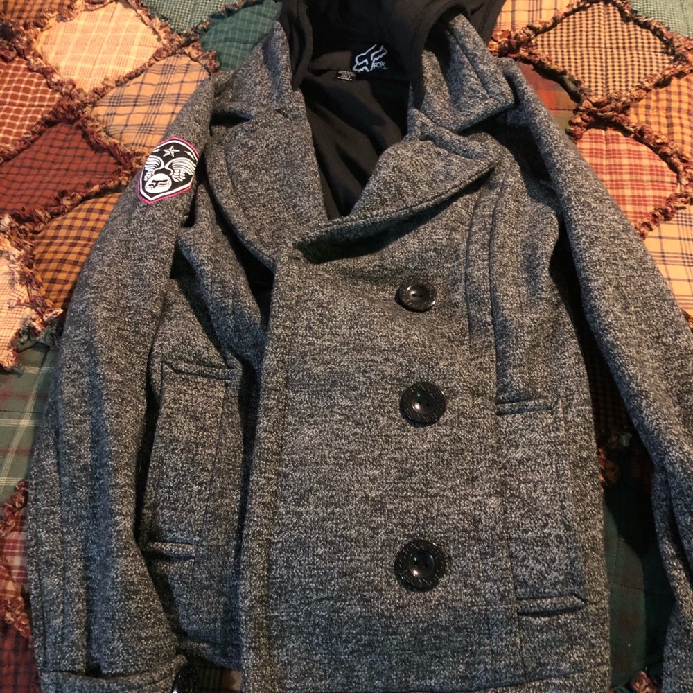 Fox racing pea coat